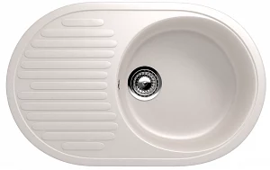 Мойка для кухни Ulgran U-107-331 белая 72*45,5