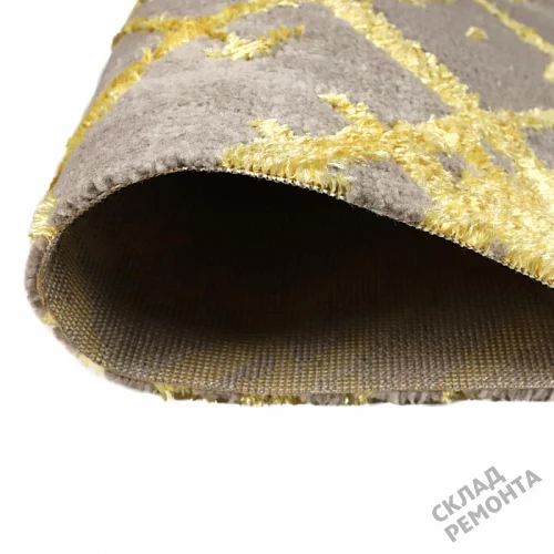 Фото Ковролин Kaplanser Faber 8449 53 Grey/Gold серый – купить в Красноярске: цена, описание, фото. Интернет-магазин 3