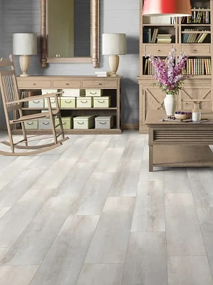 Плитка ПВХ кварцвиниловая Таркетт Element Click SPC Foggy Elm 1220*200,8