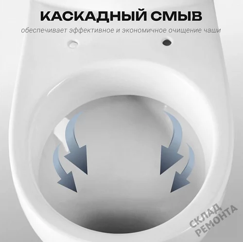 Фото Унитаз компакт напольный Santeri Ультра купить в Красноярске: цена, описание, фото. Интернет-магазин 3