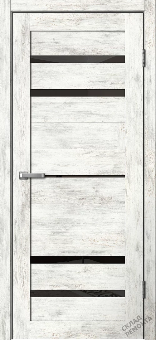 Фото Дверь FlyDoors Барн B03 ель альпийская, ПВХ, черное стекло – купить в Красноярске: цена, описание, фото. Интернет-магазин. 1