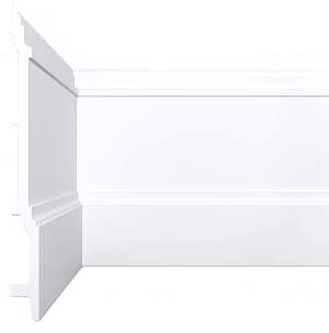 Плинтус полимер Bello Deco XPS П 17 250-23 белый