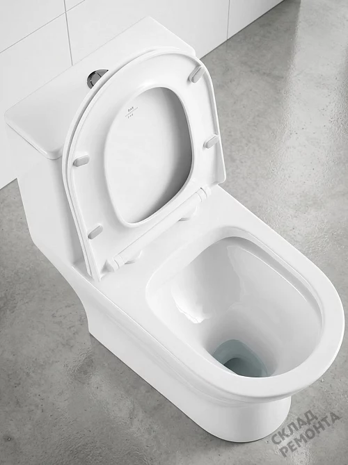 Фото Унитаз моноблок BelBagno Lounge BB8618CPR-MN/SC безободковый купить в Красноярске: цена, описание, фото. Интернет-магазин 3