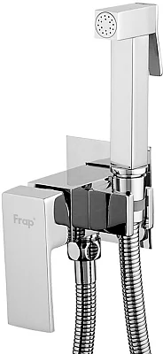 Смеситель с гигиеническим душем Frap F7506 однорычажный хром