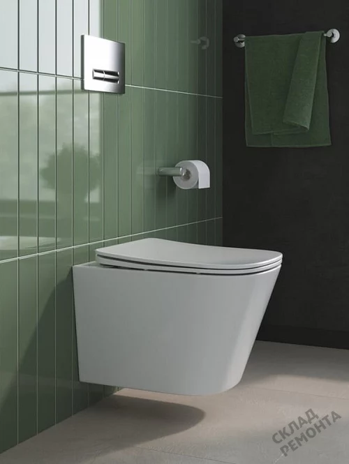 Фото Унитаз подвесной BelBagno Due 2.0 BB7107CHR/SC безободковый купить в Красноярске: цена, описание, фото. Интернет-магазин 1