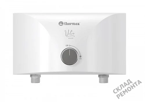 Фото Водонагреватель проточный Thermex Vetro 5500 tap – купить в Красноярске: цена, описание, фото. Интернет-магазин 3