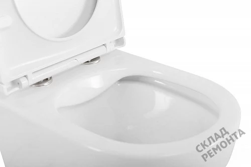 Фото Унитаз подвесной BelBagno Uno BB3105CHR/SC безободковый купить в Красноярске: цена, описание, фото. Интернет-магазин 5