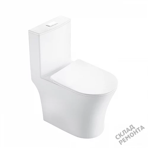 Фото Унитаз напольный Grossman Thin Rim GR-5607SQ купить в Красноярске: цена, описание, фото. Интернет-магазин 3