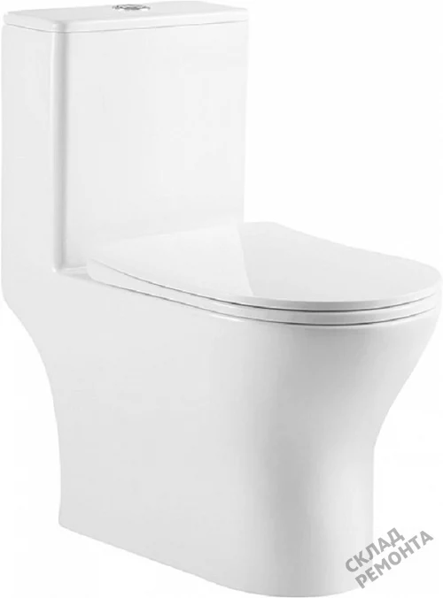 Фото Унитаз моноблок BelBagno Lounge BB8618CPR-MN/SC безободковый купить в Красноярске: цена, описание, фото. Интернет-магазин 4