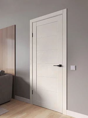 Дверь FlyDoors Аура 210 (ширина 700 мм) сахара, полипропилен, без стекла