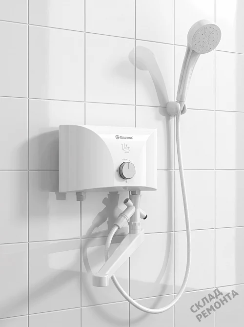 Фото Водонагреватель проточный Thermex Vetro 6500 combi – купить в Красноярске: цена, описание, фото. Интернет-магазин 1