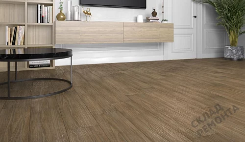 Фото Керамогранит матовый Alma Ceramica Сандал GFA92SND44R коричневый 200*900*7 – купить в Красноярске: цена, описание, фото. Интернет-магазин 2