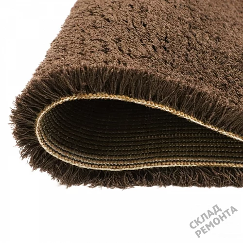 Фото Ковролин OZ Kaplan Gold Shaggy 01800A d. brown коричневый – купить в Красноярске: цена, описание, фото. Интернет-магазин 3