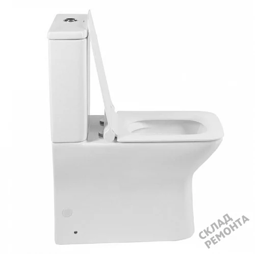 Фото Унитаз напольный Aquanet Cube-C 210759 безободковый купить в Красноярске: цена, описание, фото. Интернет-магазин 5