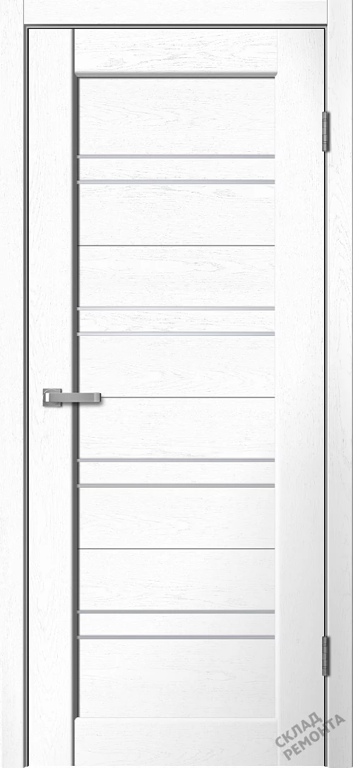 Фото Дверь FlyDoors Статус ST01 сноу софт, ПВХ, мателюкс – купить в Красноярске: цена, описание, фото. Интернет-магазин. 1