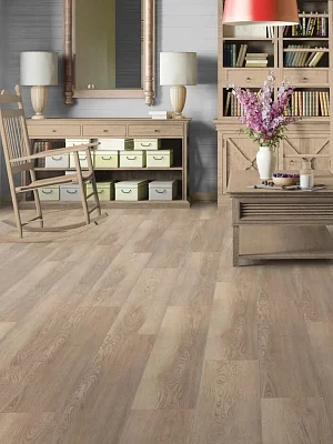 Плитка ПВХ кварцвиниловая Таркетт Element Click SPC Cappuccino Oak 1220*200,8