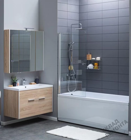 Фото Ванна акриловая Aquanet Bright 180*80  купить в Красноярске: цена, описание, фото. Интернет-магазин 3