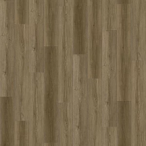 Плитка ПВХ кварцвиниловая Swissfloor Simple SPC A6103 Коричневый 1213*144