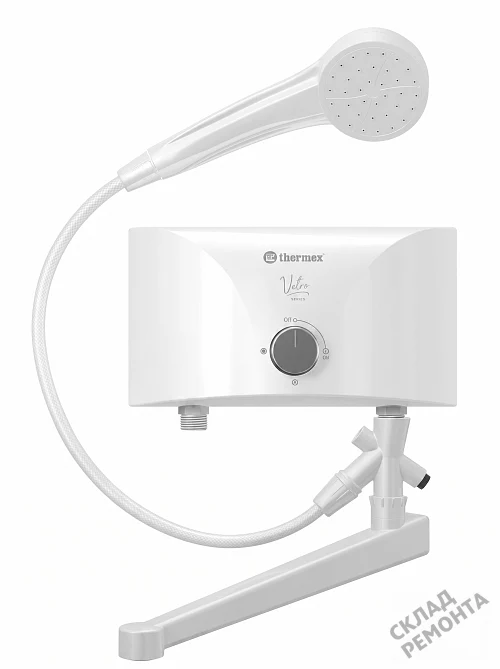 Фото Водонагреватель проточный Thermex Vetro 5500 combi – купить в Красноярске: цена, описание, фото. Интернет-магазин 2