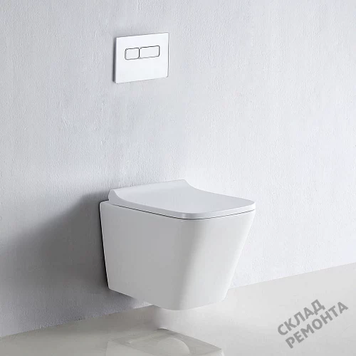 Фото Унитаз подвесной Calypso CS52UQ-TK ультратихий смыв купить в Красноярске: цена, описание, фото. Интернет-магазин 3