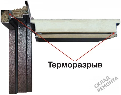 Фото Дверь входная Эталон Термо-СП40 стеклопакет с терморазрывом букле черный/сандал белый – купить в Красноярске: цена, описание, фото. Интернет-магазин. 3