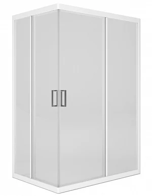 Душевое ограждение Метакам Universal PRO (прозрачное), 185 см. стекло 4 мм 120*80