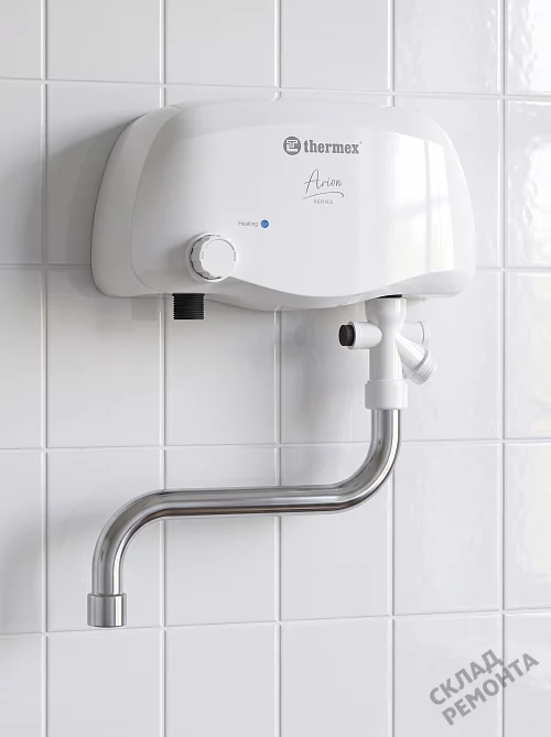 Фото Водонагреватель проточный Thermex Arion 3500 tap – купить в Красноярске: цена, описание, фото. Интернет-магазин 1
