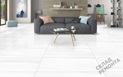 Фото Керамогранит полированный Primavera Доломит Бианко PR240 белый 1200*600*9 – купить в Красноярске: цена, описание, фото. Интернет-магазин 2