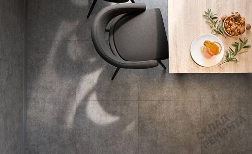 Фото Керамогранит матовый Steppe Ceramics Urban Grey серый 600*600*9 – купить в Красноярске: цена, описание, фото. Интернет-магазин 2