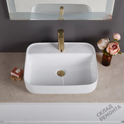 Фото Раковина накладная BelBagno BB1321 50.5 см купить в Красноярске: цена, описание, фото. Интернет-магазин 5