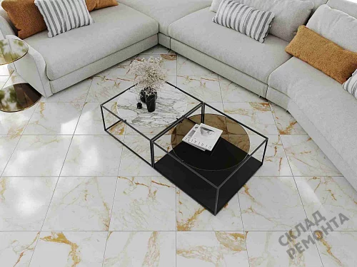 Фото Керамогранит матовый ProGRES Breccia Romano 730091 бежевый 450*450*8 – купить в Красноярске: цена, описание, фото. Интернет-магазин 5