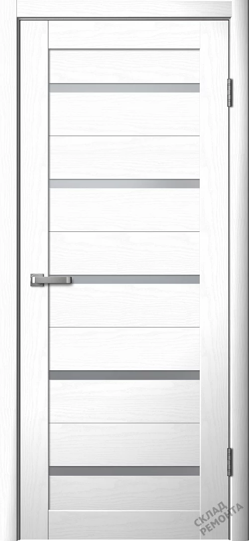 Фото Дверь FlyDoors Ла Стелла 206 макиато, экошпон, матовое стекло – купить в Красноярске: цена, описание, фото. Интернет-магазин. 1