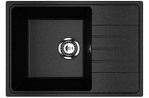 Мойка для кухни Практик PR-M 600-004 черный оникс 60*42