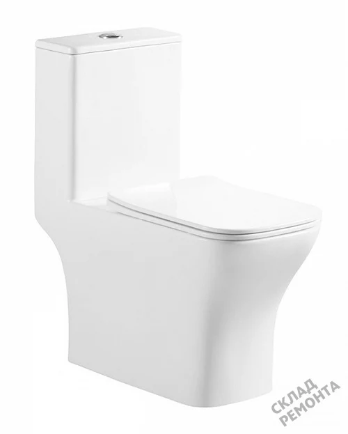 Фото Унитаз моноблок BelBagno Neon BB8617CPR-MN/SC безободковый купить в Красноярске: цена, описание, фото. Интернет-магазин 3