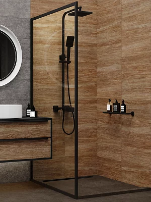 Плитка настенная Alma Ceramica Бохо TWU2550BOH40 коричневый 249*500