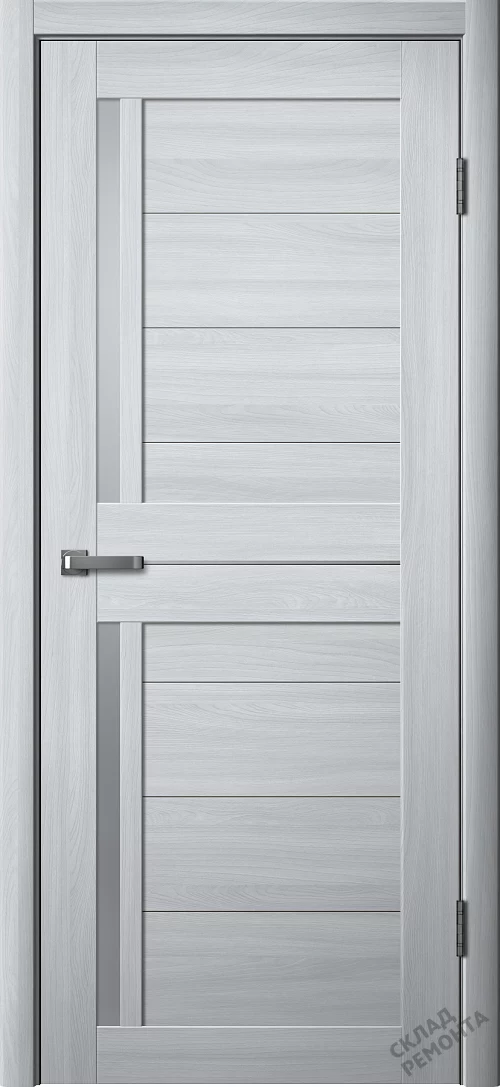 Фото Дверь FlyDoors Ла Стелла 202 ясень пепельный, экошпон, матовое стекло – купить в Красноярске: цена, описание, фото. Интернет-магазин. 1