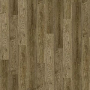 Плитка ПВХ кварцвиниловая Swissfloor Simple SPC A6105 Коричневый 1213*144