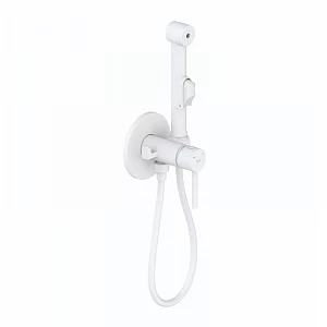Смеситель с гигиеническим душем Iddis Аксес 003WTR0i08 однорычажный белый