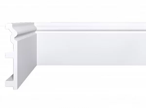 Плинтус полимер Bello Deco XPS П 5 120-22 белый