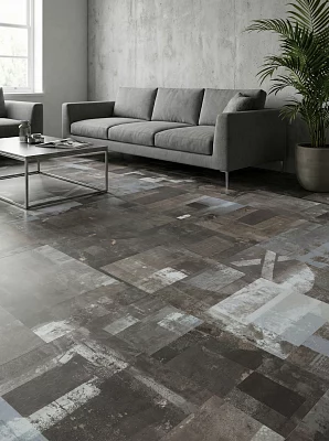 Плитка ПВХ виниловая Таркетт Lounge Oliver 457*457