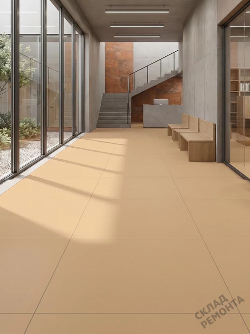 Фото Керамогранит матовый Пиастрелла Арлекино AR664 ректификат персик 600*600*10 – купить в Красноярске: цена, описание, фото. Интернет-магазин 1