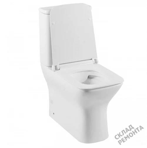 Фото Унитаз напольный Aquanet Cube-C 210759 безободковый купить в Красноярске: цена, описание, фото. Интернет-магазин 2