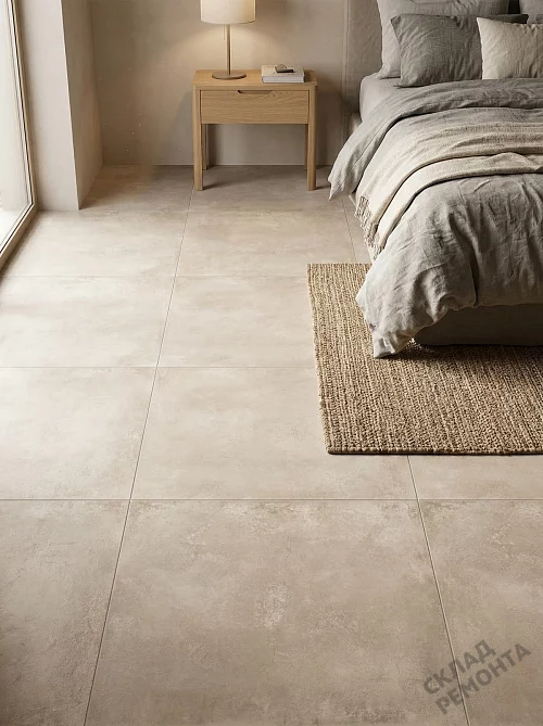 Фото Керамогранит матовый Alma Ceramica Тотем GFU6060TTM40R бежевый 600*600*9 – купить в Красноярске: цена, описание, фото. Интернет-магазин 1