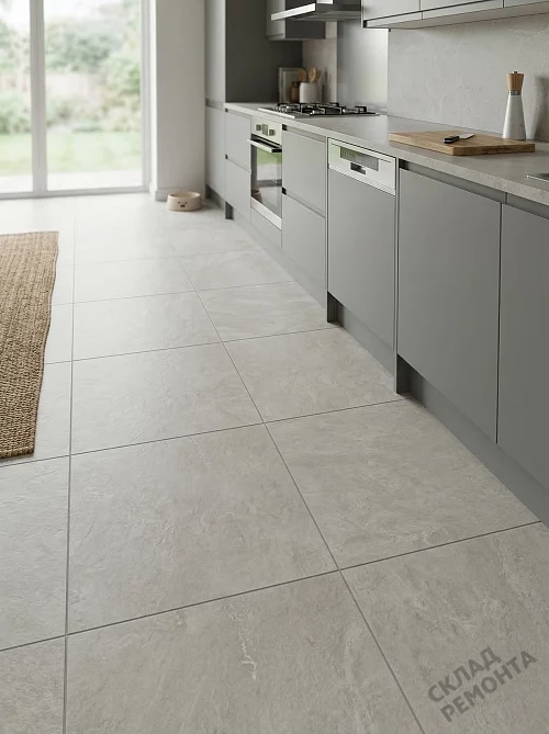Фото Керамогранит матовый Alma Ceramica Юнион GFU6060UNN70R серый 600*600*9 – купить в Красноярске: цена, описание, фото. Интернет-магазин 1