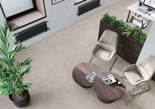 Фото Керамогранит матовый Alma Ceramica Берлин GFU04BLN70R коричневый 600*600*9 – купить в Красноярске: цена, описание, фото. Интернет-магазин 2