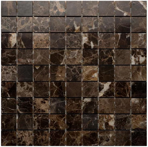 Фото Мозаика Orro Эмперадор темный полированный 30 30,5*30,5 – купить в Красноярске: цена, описание, фото. Интернет-магазин 1