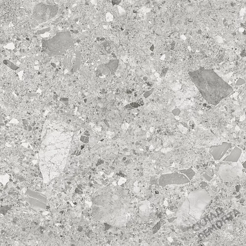 Фото Керамогранит матовый Alma Ceramica Холли GFU6060HOL70R серый 600*600*9 – купить в Красноярске: цена, описание, фото. Интернет-магазин 1