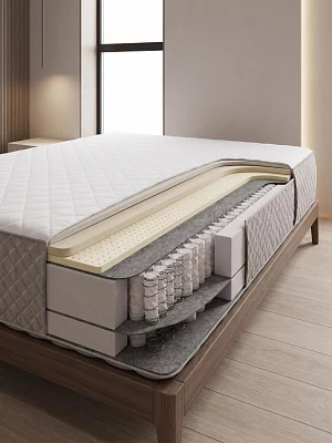 Матрас с независимым пружинным блоком Koyka Sokrat (чехол трикотаж SENSITIVE)
