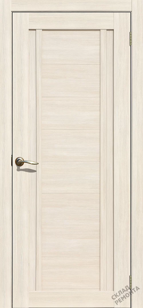 Фото Дверь FlyDoors Ла Стелла 204 ясень снежный, экошпон, без стекла – купить в Красноярске: цена, описание, фото. Интернет-магазин. 1