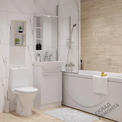 Фото Унитаз компакт напольный Sanita Аттика стандарт купить в Красноярске: цена, описание, фото. Интернет-магазин 3